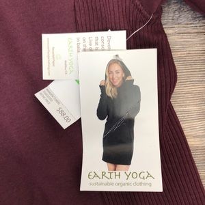 Earth Yoga Sweatshirt Dress